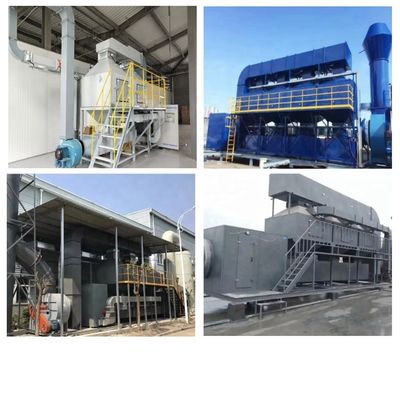 Αναγεννητικός θερμικός οξειδωτής RTO για τον έλεγχο και την επεξεργασία των αερίων αποβλήτων