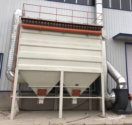 Ανθεκτικός βιομηχανικός αέρας αυτόματος καθαρός WPC θύρα θύρα συλλέκτης σκόνης για απομάκρυνση σκόνης