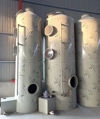 4000 mm ύψος υγρό ψεκασμό καθαρισμού πύργος καθαρισμού αερίων για τον έλεγχο της ατμοσφαιρικής ρύπανσης