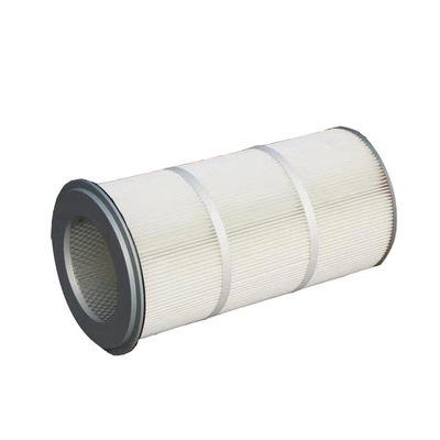 215 mm εσωτερική διάμετρος Polyester ίνες βιομηχανικό συλλέκτη σκόνης αέρα φίλτρο φυσίγγιο