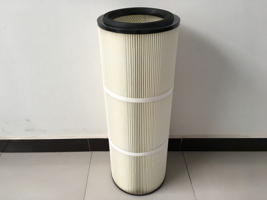 215 mm εσωτερική διάμετρος Polyester ίνες βιομηχανικό συλλέκτη σκόνης αέρα φίλτρο φυσίγγιο