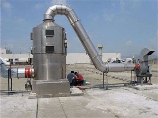 32mm διάμετρος σωλήνα άντλησης Συλλογή καυσαερίων φίλτρο αέρα υγρό σύστημα καθαρισμού για 0,75 ισχύς κινητήρα