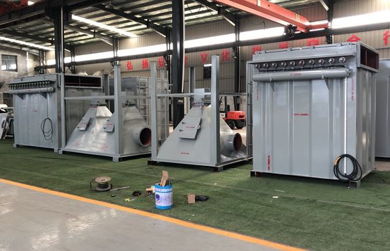 Συλλέκτης λευκής σκόνης 24 τεμαχίων για βιομηχανικό φιλτράρισμα καυσαερίων με τεχνολογία φυσίγγων