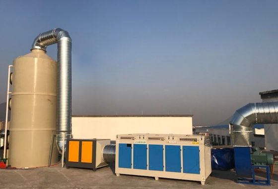 4mm-15mm πάχος επεξεργασία αερίων αποβλήτων καυσαερίων οξύ καπνός υγρό καθαριστικό πύργο