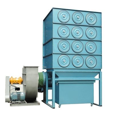 1200 kg Σύστημα απομάκρυνσης σκόνης Φίλτρο φυσίγγιο Συλλέκτης σκόνης με απλή δομή