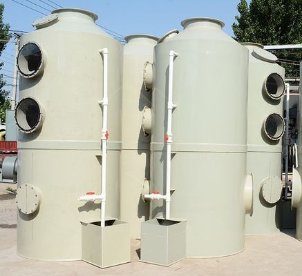 OEM Πύργος απορρόφησης αερίων καυσαερίων CO2 και SO2 για καθαρισμό αέρα σε εργοστάσια παραγωγής