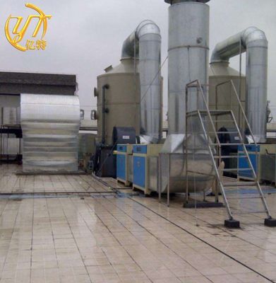 600 kg Βιομηχανικός συλλέκτης σκόνης υγρό καθαριστήρας για την επεξεργασία οξέος ομίχλης Προσαρμόσιμη