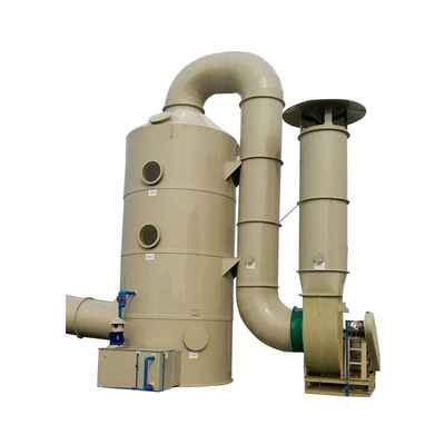 Διάμετρος 3000 mm Βιομηχανική στήλη απορρόφησης καυσαερίων PP υγρού καθαριστικού