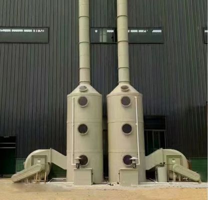 65 mm αντλία πολυπροπυλενίου στήλη απορρόφησης αερίων για ασφαλή και αποτελεσματικό έλεγχο μυρωδιών